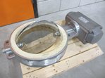 Edelstahl Absperrklappe DN 300 mit Antrieb