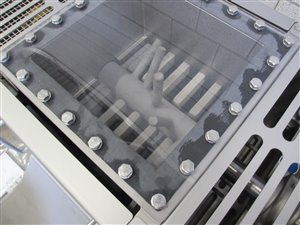 Klumpenbrecher 300 x 300 mm mit Wolframcarbid-Beschichtung