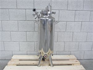 Edelstahl-Druckbehälter mit Rührwerk - 25 Liter