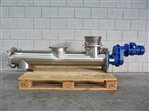 WAM Easyclean Förderschnecke 200 x 1340 mm - Edelstahl