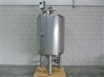 Edelstahl- Mischbehälter 1035 Liter - isoliert - Wiegezellen