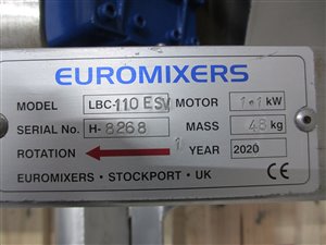 Euromixers LBC-110 ESV IBC-Mischer