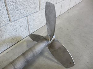 Propeller-Rührwerk - 3 m Einstecklänge - Eex antrieb