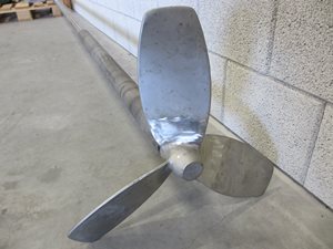 Propeller-Rührwerk - 3 m Einstecklänge - Eex antrieb