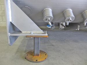 Doppelwellen Paddelmischer - VA - 6000 Liter - Direktdampf