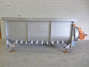 Doppelwellen Paddelmischer - VA - 6000 Liter - Direktdampf