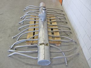 Doppelwellen Paddelmischer - VA - 6000 Liter - Direktdampf