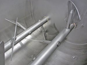 Doppelwellen Paddelmischer - VA - 6000 Liter - Direktdampf