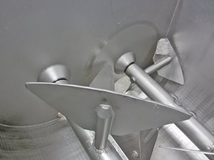 Doppelwellen Paddelmischer - VA - 6000 Liter - Direktdampf