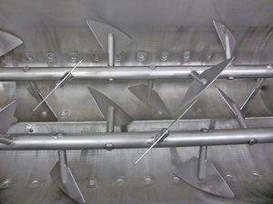 Doppelwellen Paddelmischer - VA - 6000 Liter - Direktdampf