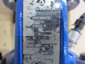 Lowara SVH14N022T/D Kreiselpumpe mit Hydrovar-Pumpensteuerung