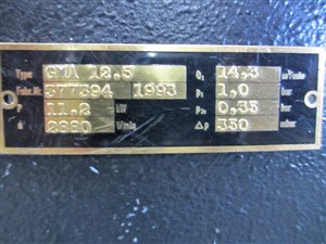 Aerzen GMA 12.5 Gebläse 858 m3/h 350 mbar