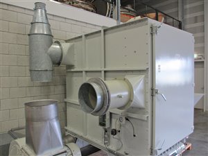 Aerob Staubfilter - Druckluftreinigung - 101 m2