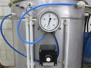 Pionier PF-2B Entstauber aus Edelstahl