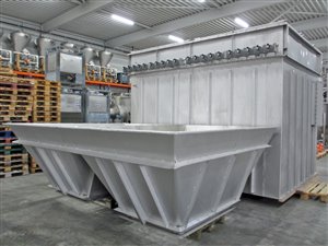 Staubfilter 25000 m³/h druckluftgereinigt