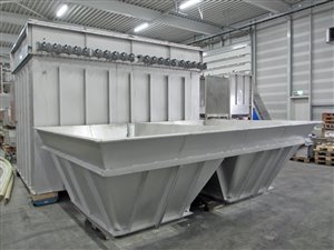 Staubfilter 25000 m³/h druckluftgereinigt