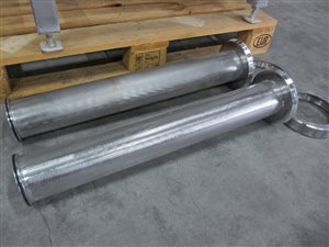 Filter-Set mit 2x DN100-Winkelrohrfilter