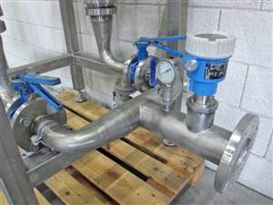 Filter-Set mit 2x DN100-Winkelrohrfilter