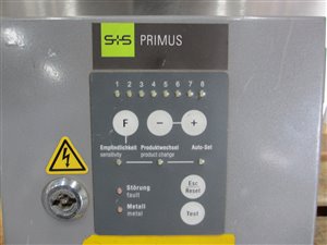 S+S Rapid Vario 200 FS Metallseparator für Freifallanwendungen