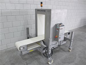S+S Sesotec Unicon-W Metalldetektor mit Förderband