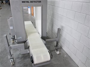 S+S Sesotec Unicon-W Metalldetektor mit Förderband