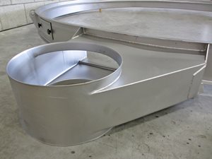 Zwischenzylinder für Allgaier TSM 2600 - Edelstahl