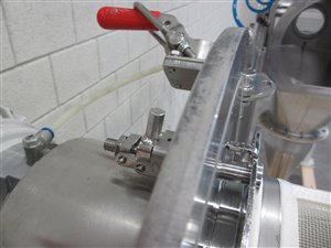 AZO DA 650 Wirbelstrom-Siebmaschine für pneumatischen Förderstrom