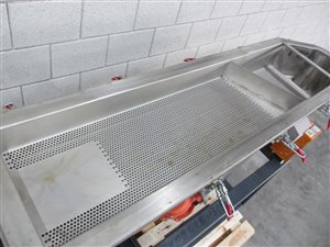 Vibrationssieb - 2 Decks - 3 Fraktionen - mit Luftstrom