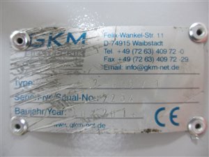 GKM KTS-V2 600 Vibrations-Kontrollsieb