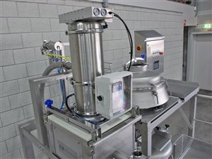 Optima CFL1 Kapsel-Abfüllmaschine mit Pulvereinzug