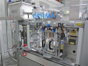 Optima CFL1 Kapsel-Abfüllmaschine mit Pulvereinzug