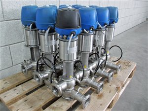 GEA Varivent-Ventilknoten mit doppelwandigem Gehäuse