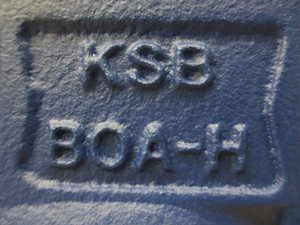 KSB BOA-H Absperrventil mit Faltenbalg DN 80 PN 16 - ungebraucht