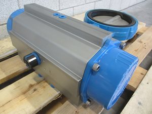 Econ DN 200 PN 16 Absperrklappe - Pneumatikantrieb