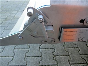 Bandförderer Edelstahl 1000 x 8400 mm