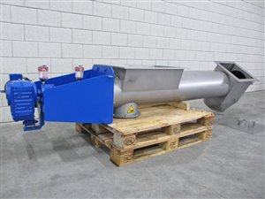 Schneckenförderer 350 x 2100 mm - einseitig gelagert