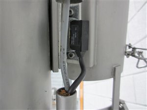 Mobile Steigschnecke mit Einlauftrichter