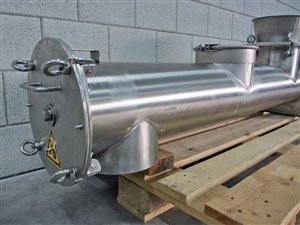 WAM Easyclean Förderschnecke 200 x 1340 mm - Edelstahl