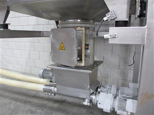 Big-Bag-Entleerstation mit 2 flexiblen Austragschnecken