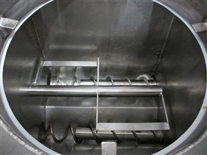 Big-Bag-Entleerstation mit 2 flexiblen Austragschnecken