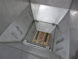 Sackentleerungsstation