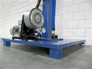 Tawi VacuEasylift VM120/4.0 mit Säule und Schwenkarm