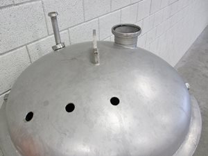 500 Liter doppelwandige Behälter aus Edelstahl - 1.4401