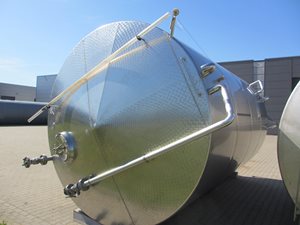 Edelstahlbehälter 30.000 Liter (20.000 + 10.000) Liegend