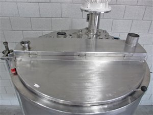 Mischbehälter 1000 Liter - Wärmetauscher - Isolierung