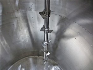 Mischbehälter 1000 Liter - Wärmetauscher - Isolierung