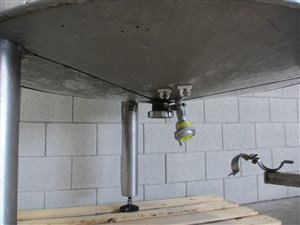 Mischbehälter mit High Shear Mischer - Wärmetauscher - Isolierung - 1000 Liter
