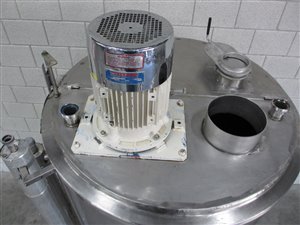 Mischbehälter mit High Shear Mischer - Wärmetauscher - Isolierung - 1000 Liter