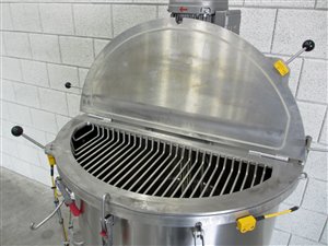 150-Liter-Edelstahltank mit Leitstrahlmischer