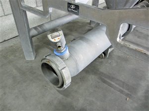 Visco-behälter VV1000 mit Vordruckschnecke für Verdrängerpumpe